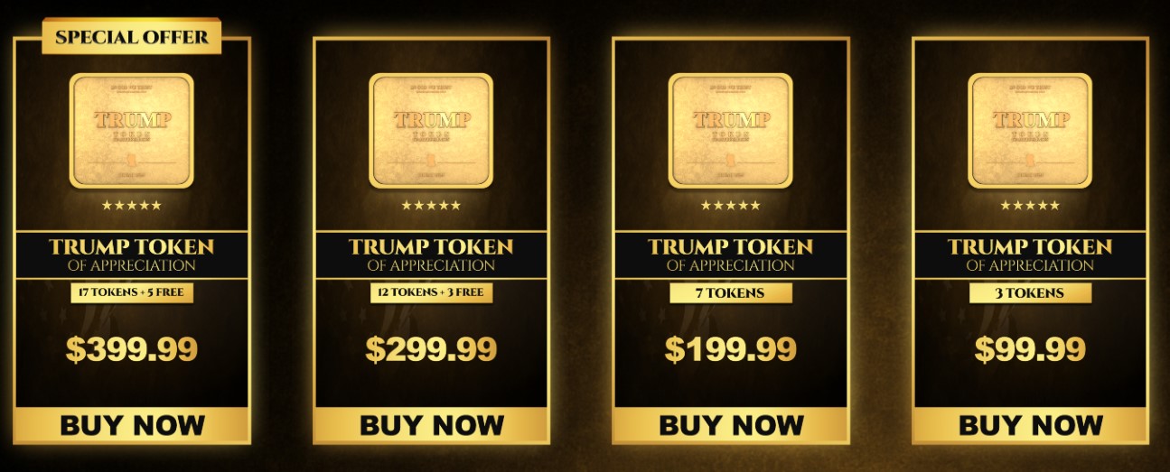 Trump Token price
